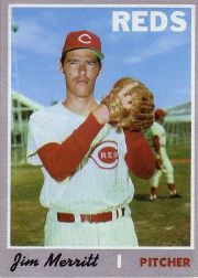 1970 Topps Baseball Cards      616     Jim Merritt
